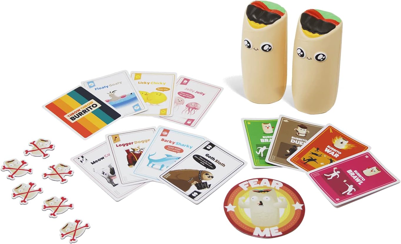 Gioco da tavolo Burrito - contenuto della confezione