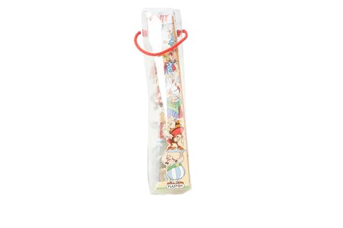 Tubo Villaggio di Asterix con 6 Pupazzetti - Plastoy