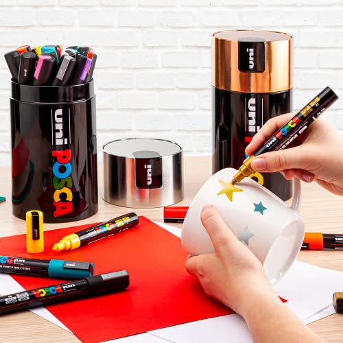 Uniposca Set Completo 18 Pennarelli Acrilici in Box Regalo - Posca