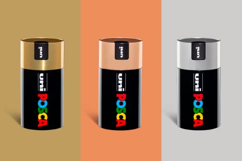 Uniposca Set Completo 18 Pennarelli Acrilici in Box Regalo - Posca