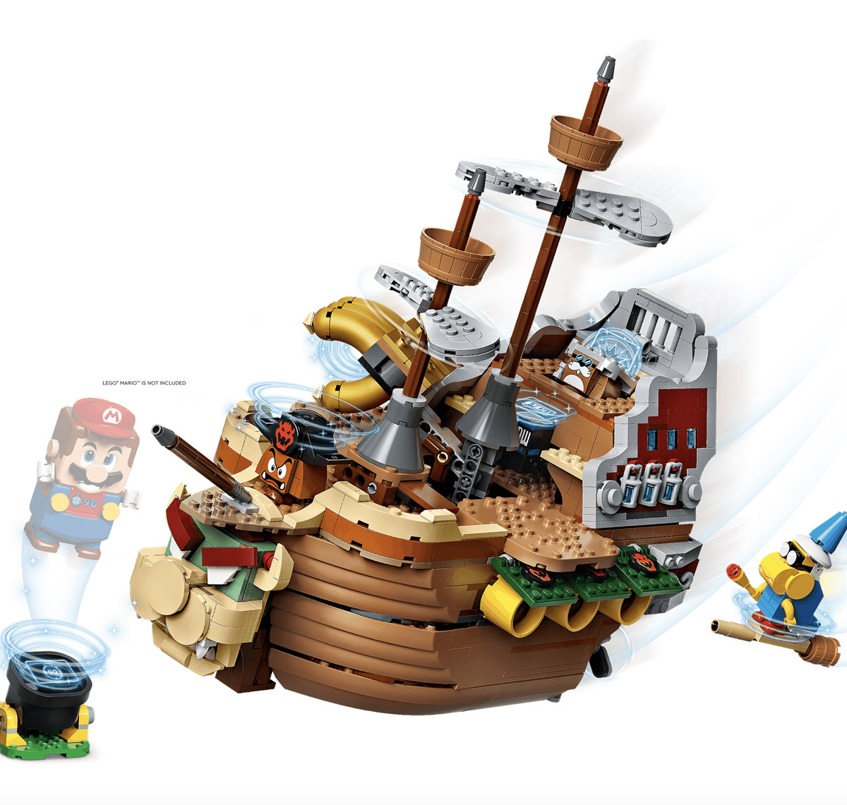 Veliero Bowser Lego 71391 Super Mario