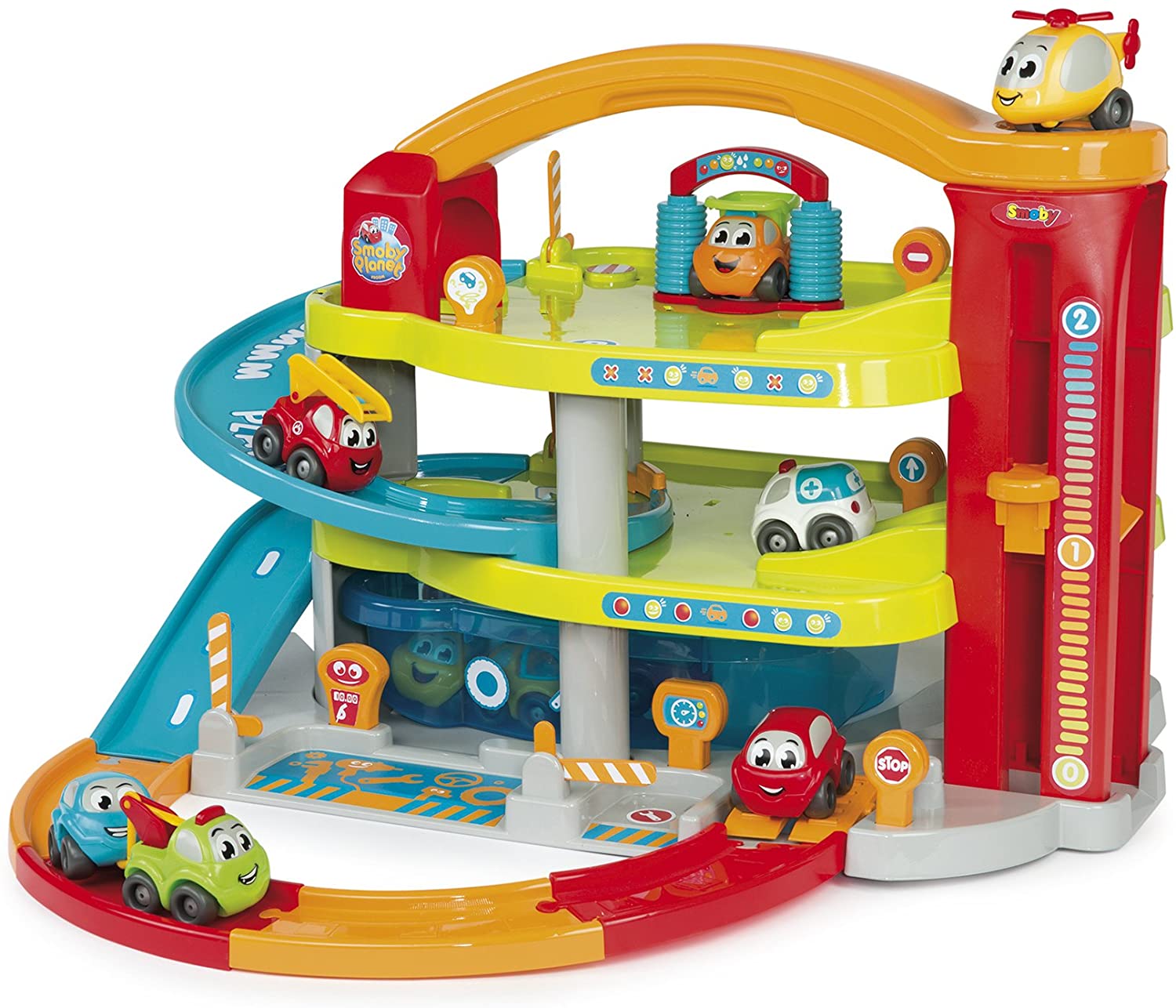 Vroom Garage - Playset Pista Macchinine Smoby