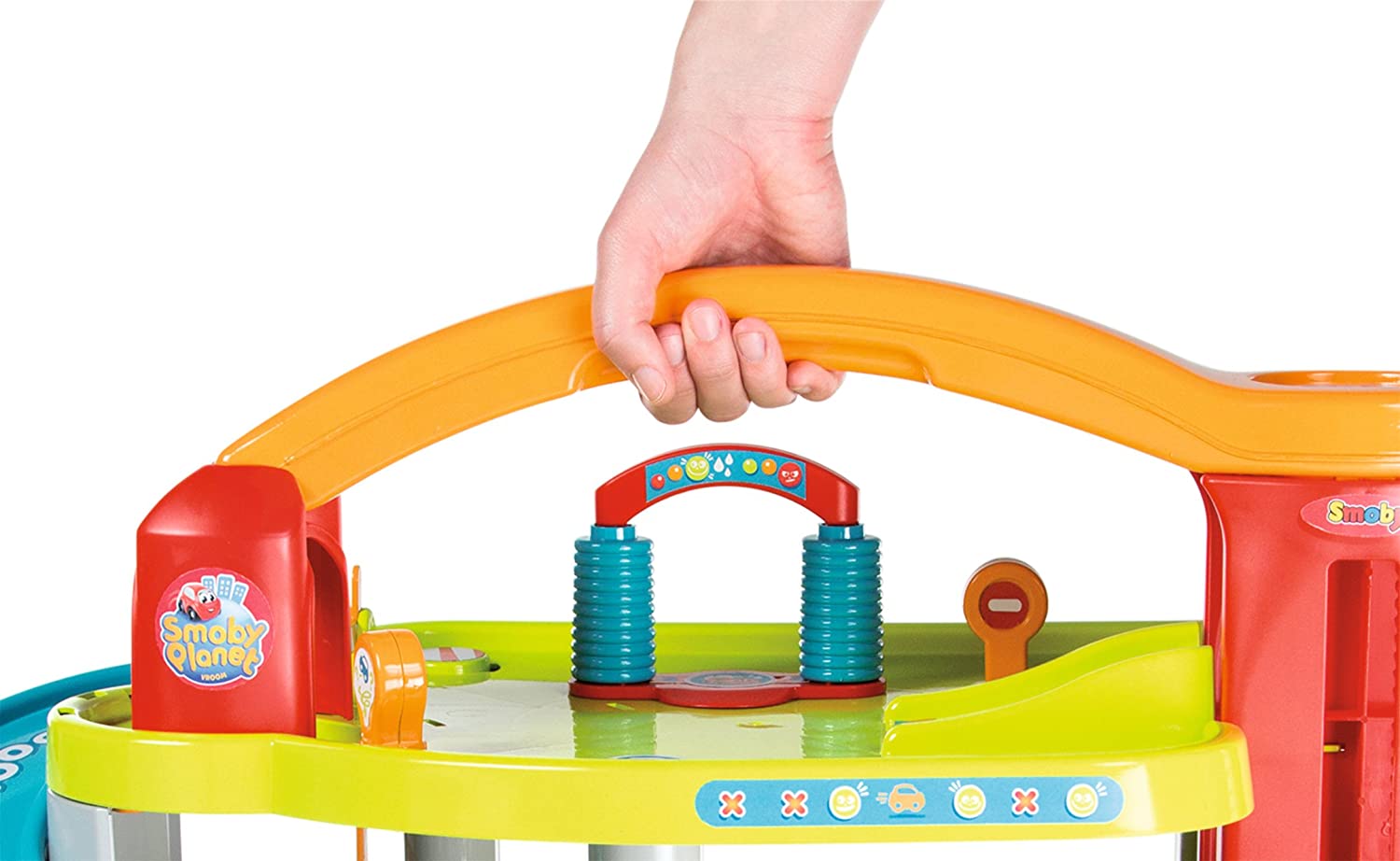 Vroom Garage - Playset Pista Macchinine Smoby