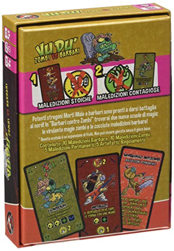 Vudù Zombi VS Barbari, Espansione del gioco di società Vudu’ - Red Glove