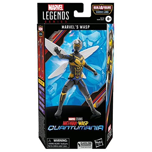 Marvel Wasp, dal film Quantumania, Personaggio giocattolo 15 cm, Ant-Man Marvel Legends - Hasbro
