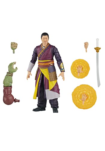 Hasbro Personaggio Giocattolo di Wong, 15 cm con accessori, serie Doctor Strange Marvel - Hasbro