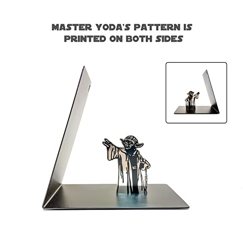 Master Yoda Force, Fermalibri in metallo, Idea Regalo Originale di Star Wars