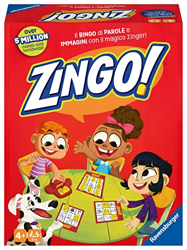 Zingo, Tombola con Gioco di Parole e Immagini da 4 anni -  Ravensburger