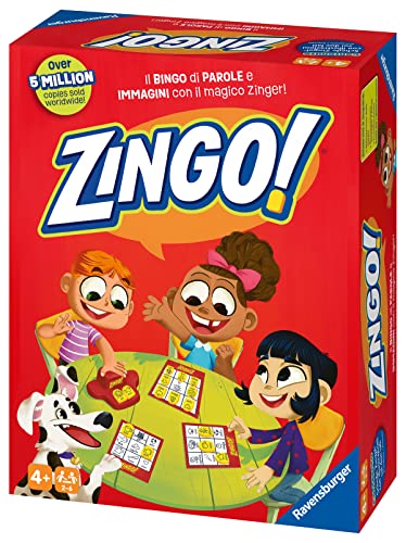 Zingo, Tombola con Gioco di Parole e Immagini da 4 anni -  Ravensburger