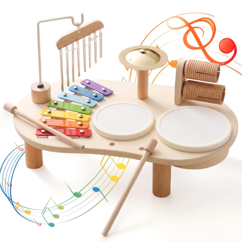 Promise Babe strumenti musicali in legno 1-3 anni