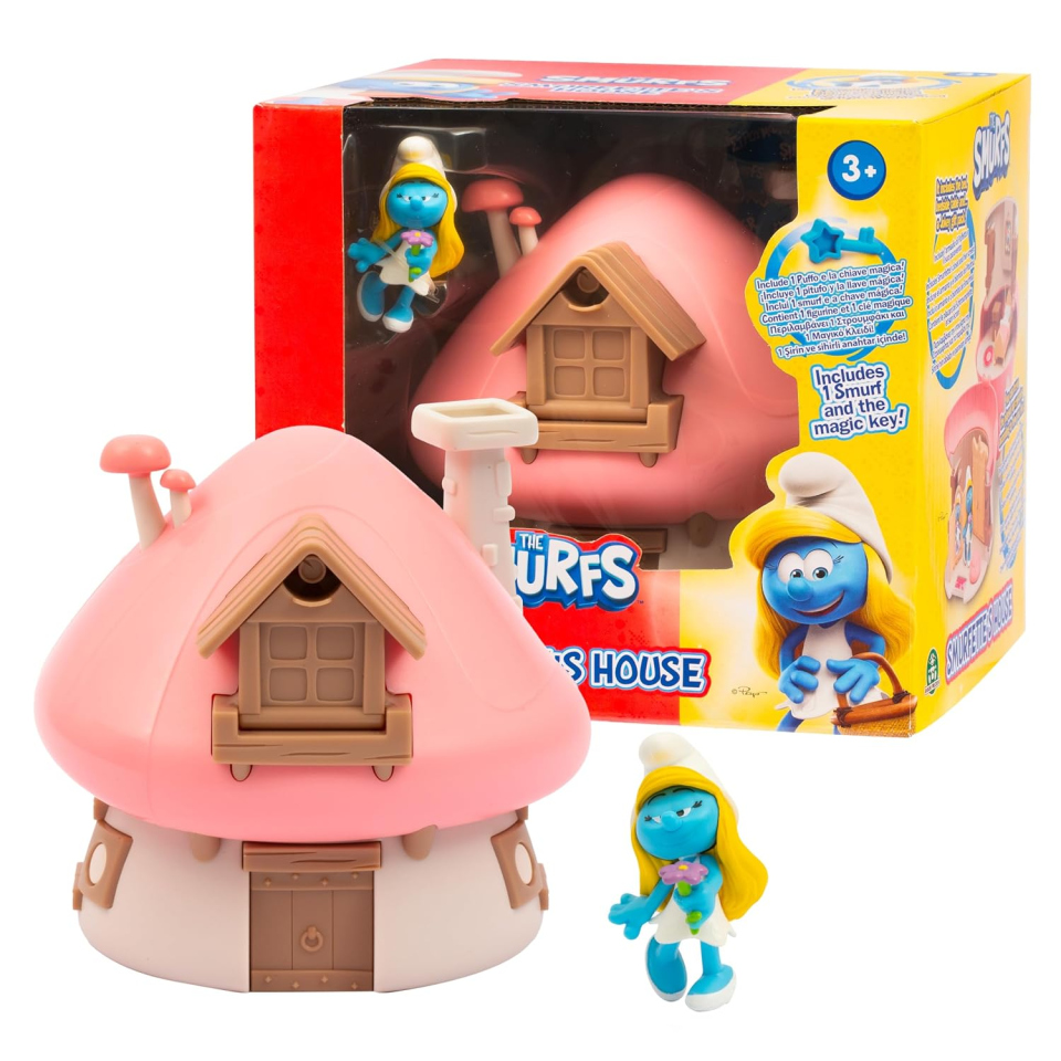 Giochi Preziosi Puffi casa di Puffetta, playset dai 3 anni