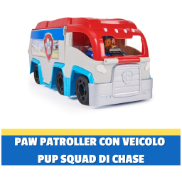 Pup Squad Patroller PAW Patrol con Auto di Chase