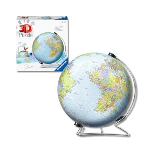 Ravensburger Puzzle 3D Globo Terrestre 540 Pezzi con LED