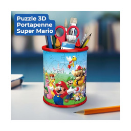 Ravensburger Puzzle 3D Super Mario Portapenne 57 Pezzi
