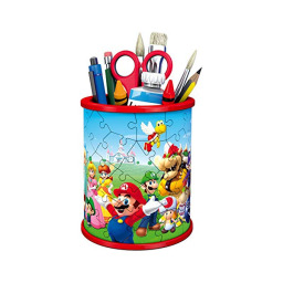 Ravensburger Puzzle 3D Super Mario Portapenne 57 Pezzi