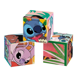 Clementoni Puzzle 6 Cubi Stitch Disney per Bambini dai 2 Anni