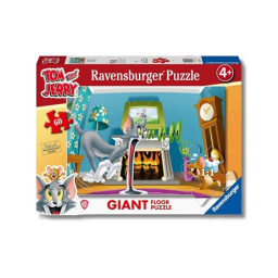 Puzzle Giant Tom e Jerry Ravensburger 60 Pezzi da Pavimento