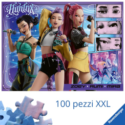 Ravensburger Puzzle K-Pop Demon Hunters 100 Pezzi XXL