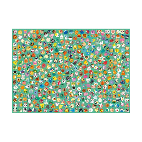 Puzzle Ravensburger Animal Crossing 1000 Pezzi Challenge