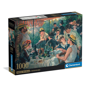 Clementoni Puzzle 1000 Pezzi – Pranzo dei Canottieri di Renoir