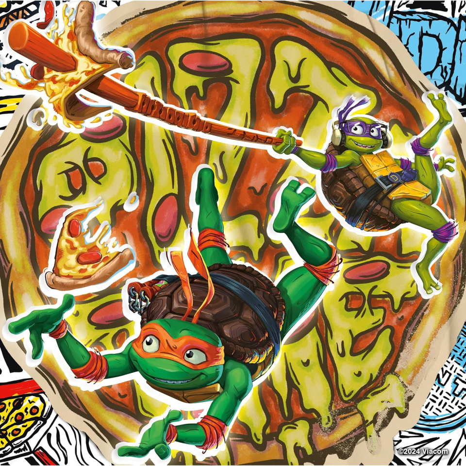Puzzle Tartarughe Ninja 3x49 Pezzi Ravensburger – dai 5 anni
