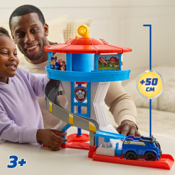 Quartier Generale Paw Patrol con Chase e Veicolo della Polizia