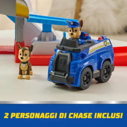 Quartier Generale Paw Patrol con Chase e Veicolo della Polizia