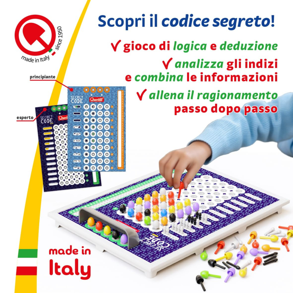 Quercetti Codice Segreto gioco di strategia dai 7 anni
