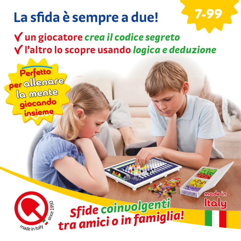 Quercetti Codice Segreto gioco di strategia dai 7 anni