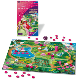 Ravensburger Disney Princess Gemme, gioco da viaggio 2-4 giocatori