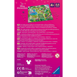 Ravensburger Disney Princess Gemme, gioco da viaggio 2-4 giocatori