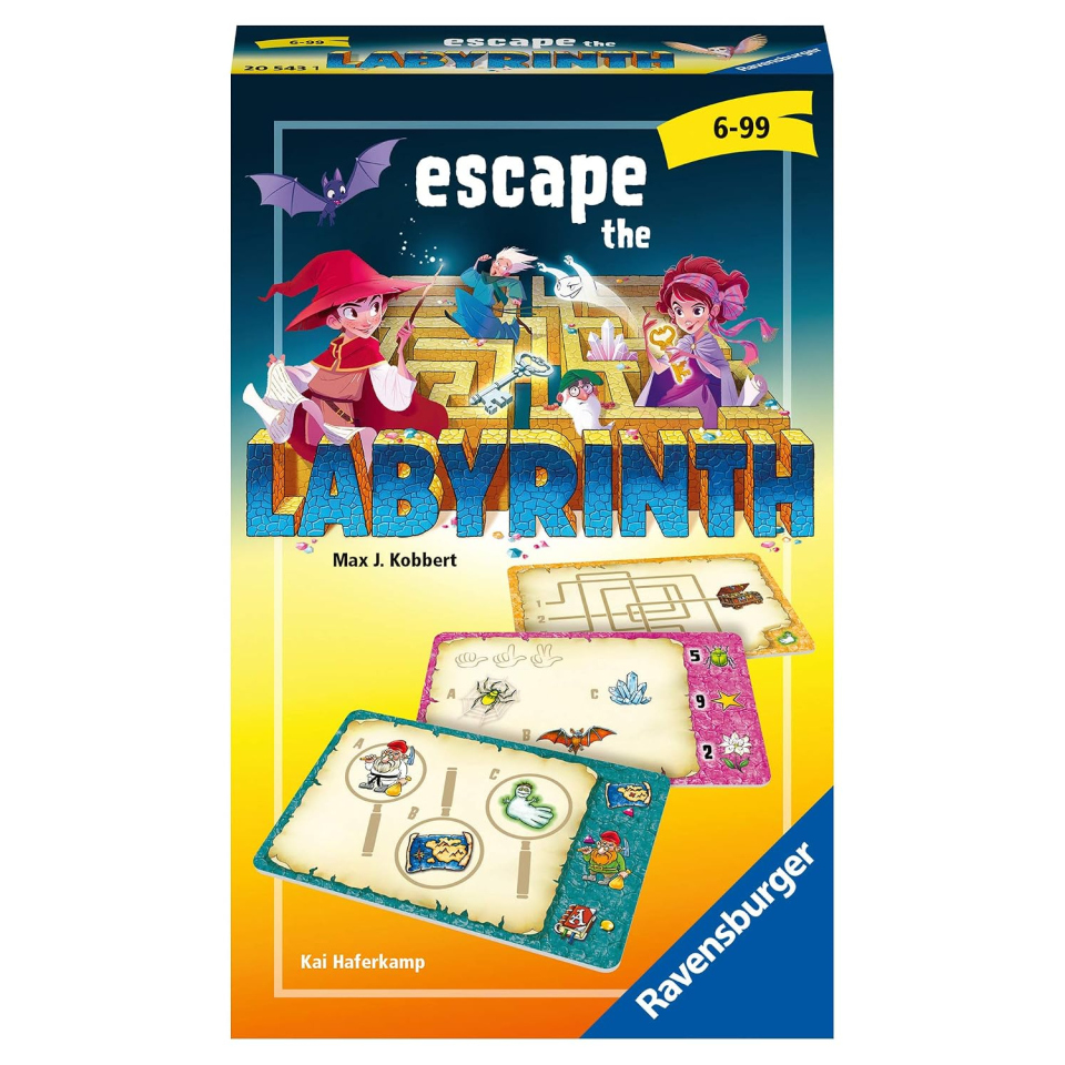 Ravensburger Escape the Labyrinth, gioco compatto dai 5 anni