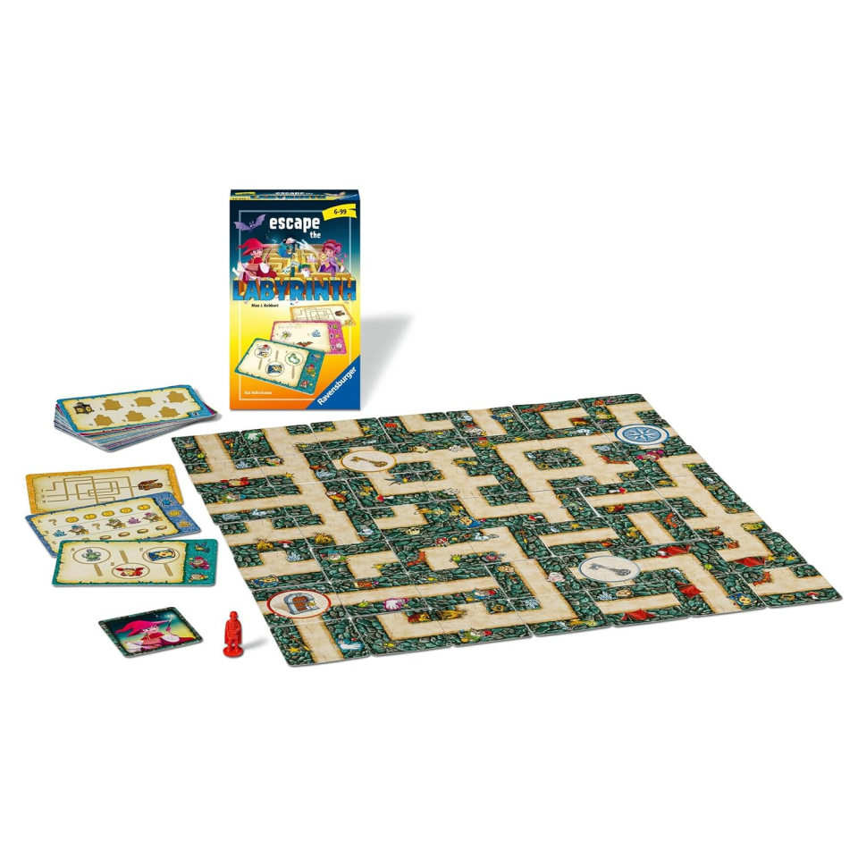 Ravensburger Escape the Labyrinth, gioco compatto dai 5 anni