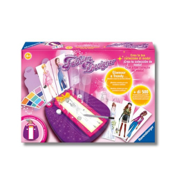 Ravensburger Fashion Designer – Gira la Moda con Tavolo Luminoso