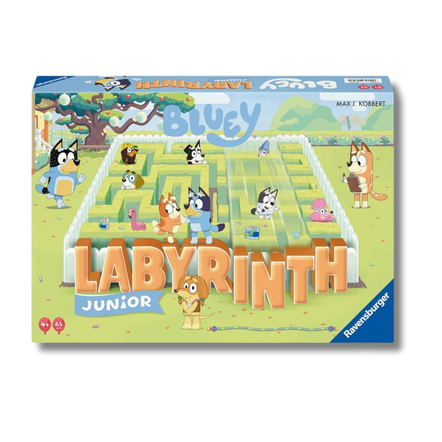 Ravensburger Labyrinth Junior Bluey, gioco dai 4 anni