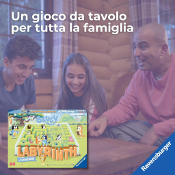 Ravensburger Labyrinth Junior Bluey, gioco dai 4 anni