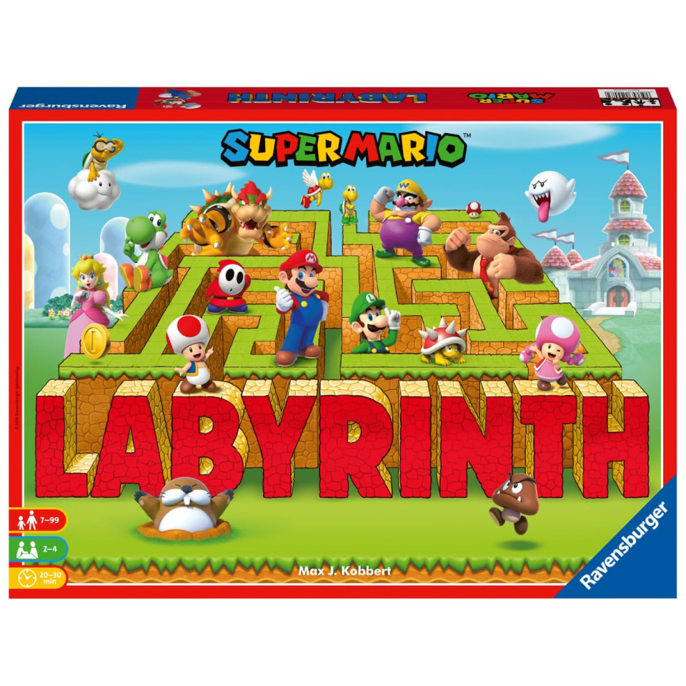 Ravensburger Labyrinth Super Mario gioco di strategia