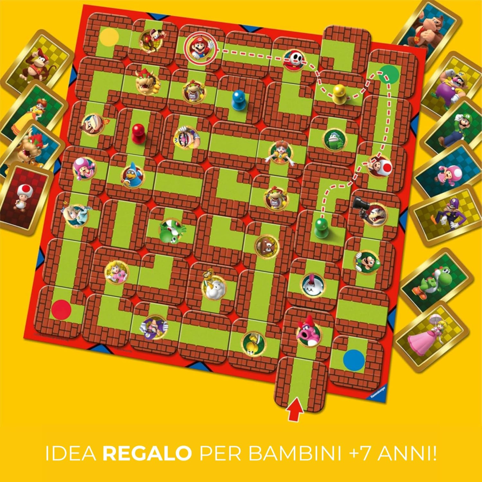 Ravensburger Labyrinth Super Mario gioco di strategia