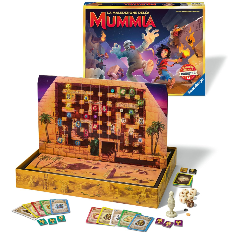 Ravensburger La Maledizione della Mummia gioco da tavolo