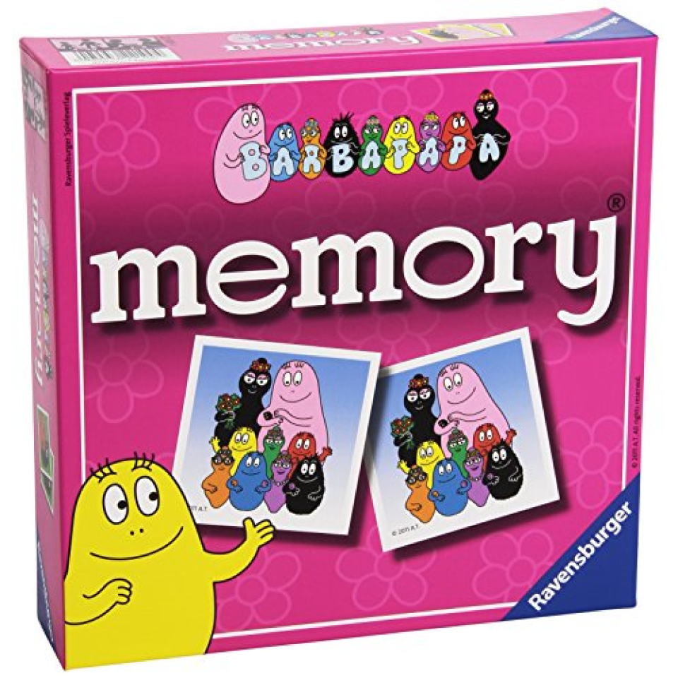 Ravensburger Memory Barbapapà gioco dai 3 anni