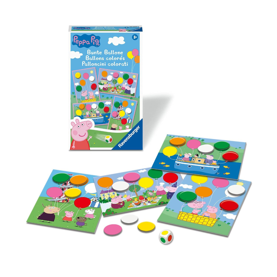 Ravensburger Peppa Pig gioco da viaggio dai 3 anni