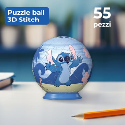 Ravensburger Stitch puzzle 3D sferico da 6 anni