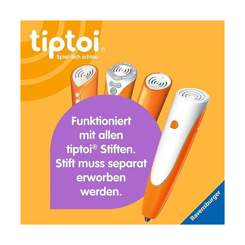 Ravensburger tiptoi Mappamondo Interattivo Junior