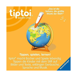Ravensburger tiptoi Mappamondo Interattivo Junior