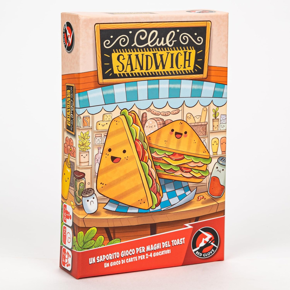 Red Glove Club Sandwich gioco di carte 2-4 giocatori