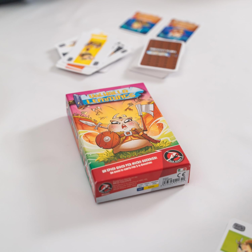Red Glove Valhalla Lemmings, gioco di carte 2-6 giocatori