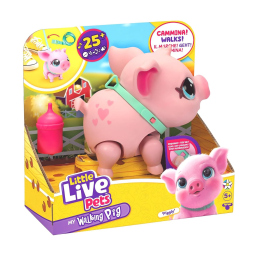 Rocco Giocattoli Little Live Pets maialino Piggly interattivo