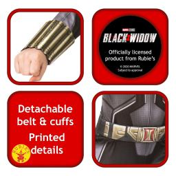 Rubie's costume Black Widow per bambini 9-10 anni