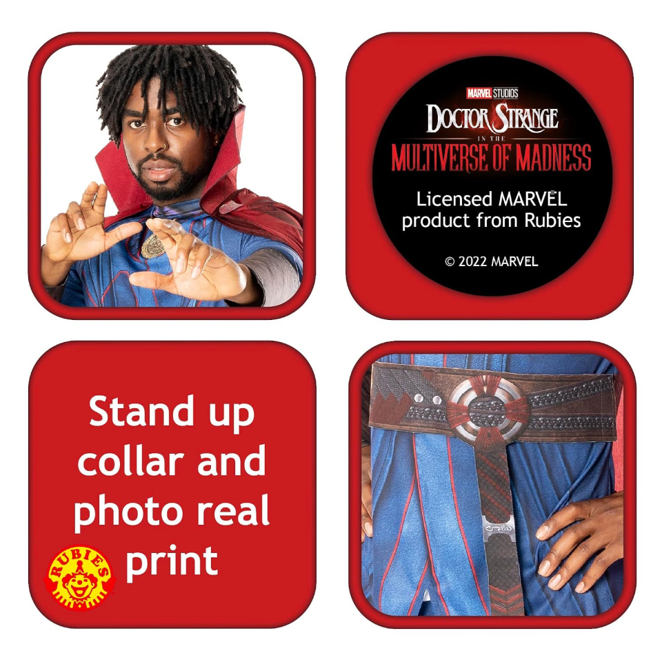Rubie's costume Doctor Strange adulto Deluxe Marvel