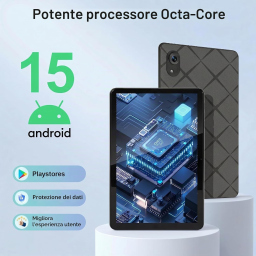 SANNUO tablet per bambini Android 15 da 10 pollici